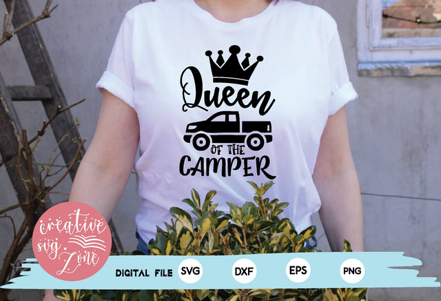 queen of the camper SVG md faruk hossain 