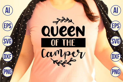 Queen of the Camper svg SVG nirmal108roy 