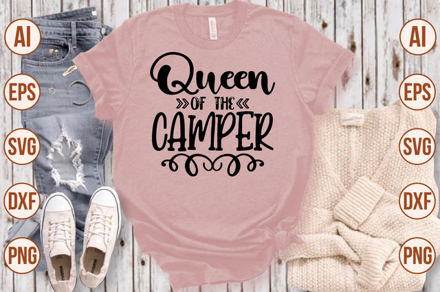 Queen of the Camper svg SVG shah alam 