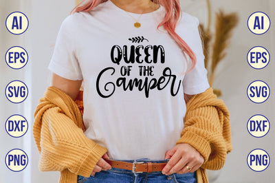 Queen of the Camper svg SVG shah alam 