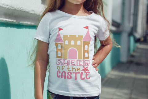 Queen Of The Castle| Girls Summer SVG Cutting Files. SVG CosmosFineArt 