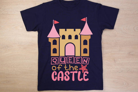 Queen Of The Castle| Girls Summer SVG Cutting Files. SVG CosmosFineArt 