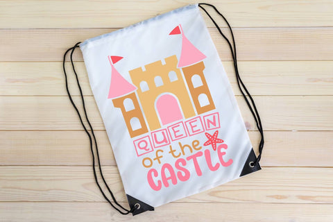 Queen Of The Castle| Girls Summer SVG Cutting Files. SVG CosmosFineArt 