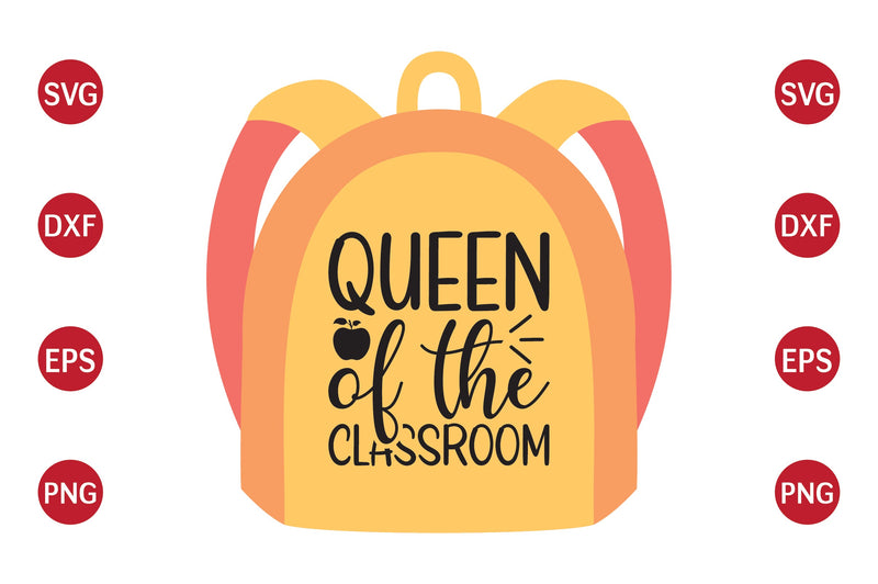 Queen Of The Classroom SVG CraftlabSvg29 