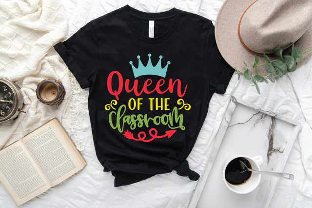 Queen Of The Classroom SVG SVG Creativeart88 