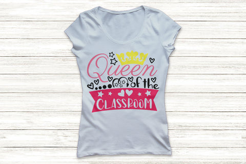Queen Of The Classroom| Teacher Life SVG Cutting Files. SVG CosmosFineArt 