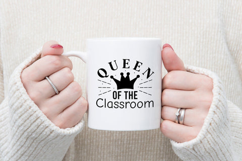 Queen of the Classroom, Teacher SVG Design SVG CraftLabSVG 