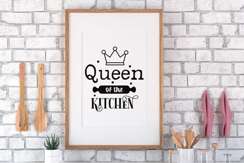 Queen of the kitchen svg cut file SVG SmmrDesign 