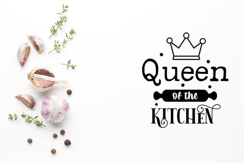 Queen of the kitchen svg cut file SVG SmmrDesign 