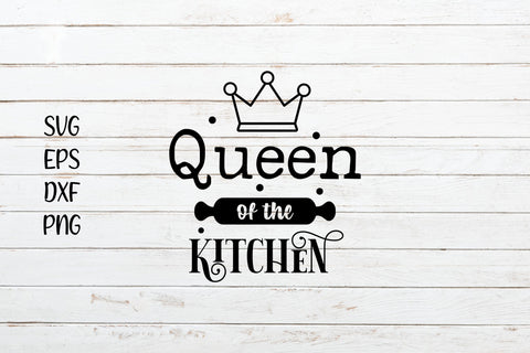 Queen of the kitchen svg cut file SVG SmmrDesign 