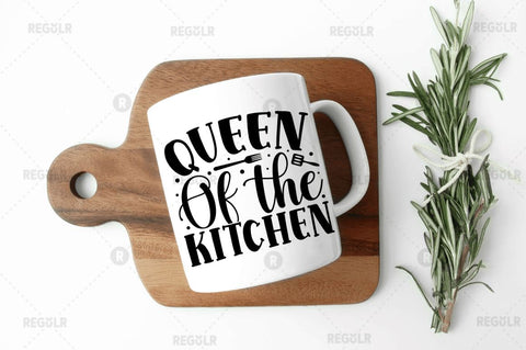 Queen Of The Kitchen SVG SVG Regulrcrative 