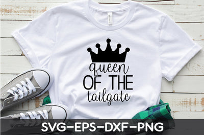 queen of the tailgate svg SVG md faruk hossain 