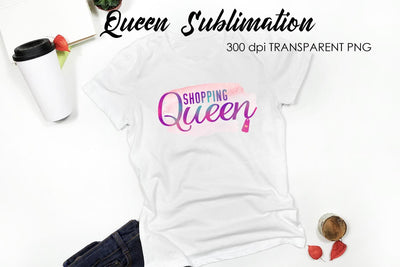 Queen Quotes Sublimation | Queen Design | Queen Sayings Design Sublimation Fly Design 