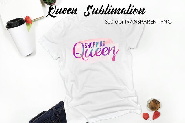 Queen Quotes Sublimation | Queen Design | Queen Sayings Design Sublimation Fly Design 