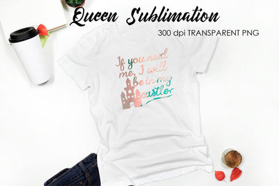 Queen Quotes Sublimation | Queen Design | Queen Sayings Design Sublimation Fly Design 