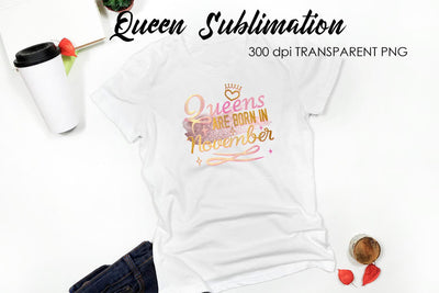 Queen Quotes Sublimation | Queen Design | Queen Sayings Design Sublimation Fly Design 