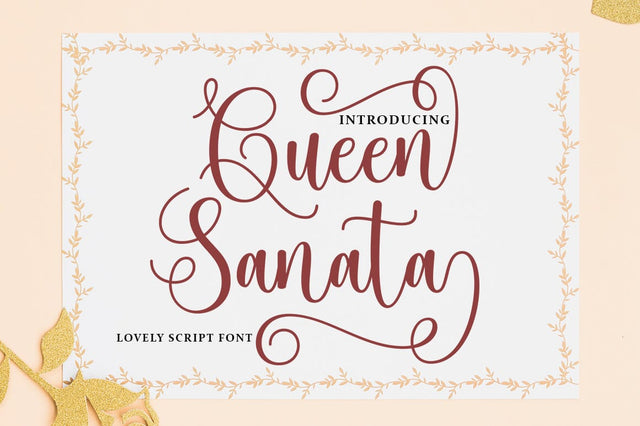Queen Sanata Font Rotterlab studio 