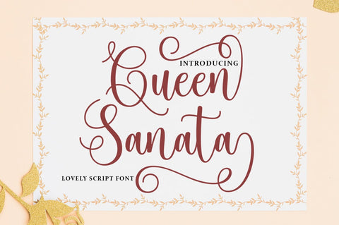 Queen Sanata Font Rotterlab studio 