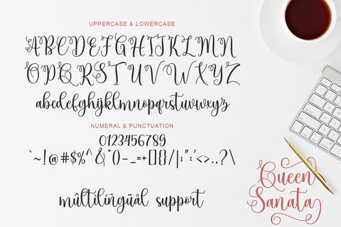 Queen Sanata Font Rotterlab studio 