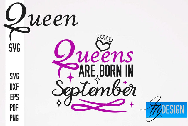Queen SVG Quotes | Queen Design | Queen Sayings Design SVG Fly Design 