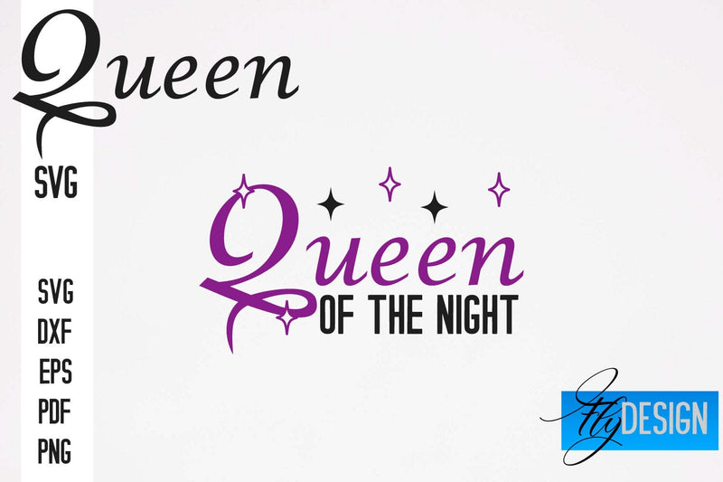 Queen SVG Quotes | Queen Design | Queen Sayings Design SVG Fly Design 