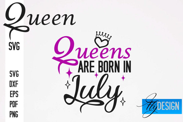 Queen SVG Quotes | Queen Design | Queen Sayings Design SVG Fly Design 