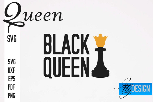 Queen SVG Quotes | Queen Design | Queen Sayings Design SVG Fly Design 
