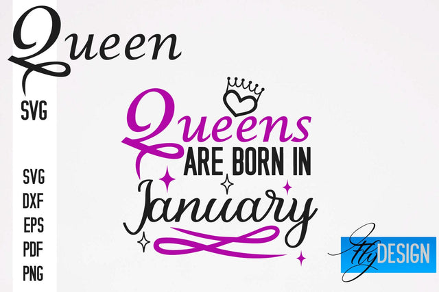 Queen SVG Quotes | Queen Design | Queen Sayings Design SVG Fly Design 