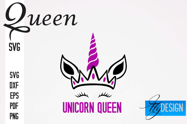 Queen SVG Quotes | Queen Design | Queen Sayings Design SVG Fly Design 