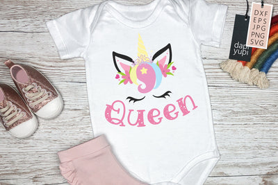 Queen SVG Unicorn Quotes SVG dapiyupi store 