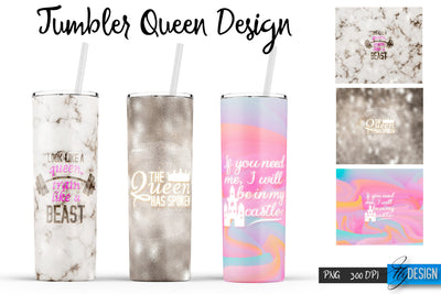 Queen Tumblers | Queen Tumbler Sublimation | PNG 20 Oz Tumbler | Tumbler Wrap Sublimation Fly Design 