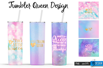 Queen Tumblers | Queen Tumbler Sublimation | PNG 20 Oz Tumbler | Tumbler Wrap Sublimation Fly Design 