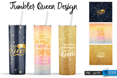 Queen Tumblers | Queen Tumbler Sublimation | PNG 20 Oz Tumbler | Tumbler Wrap Sublimation Fly Design 