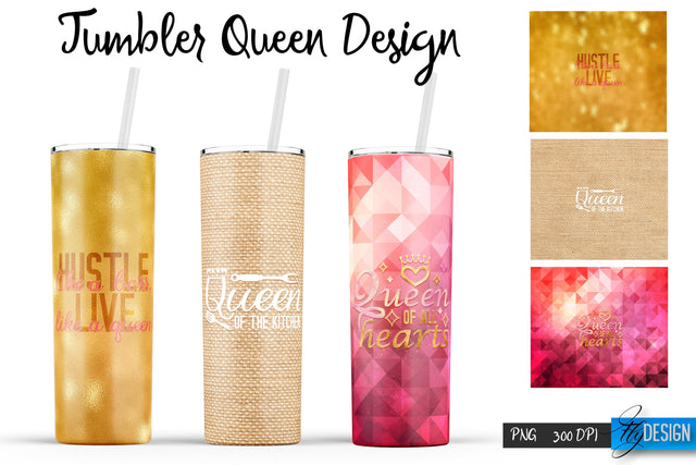 Queen Tumblers | Queen Tumbler Sublimation | PNG 20 Oz Tumbler | Tumbler Wrap Sublimation Fly Design 