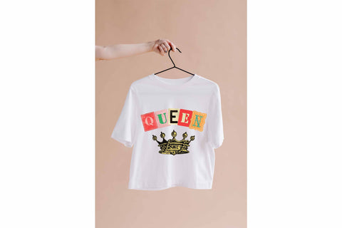 Queen Vintage Style PNG for sublimation Sublimation Digital Honeybee 