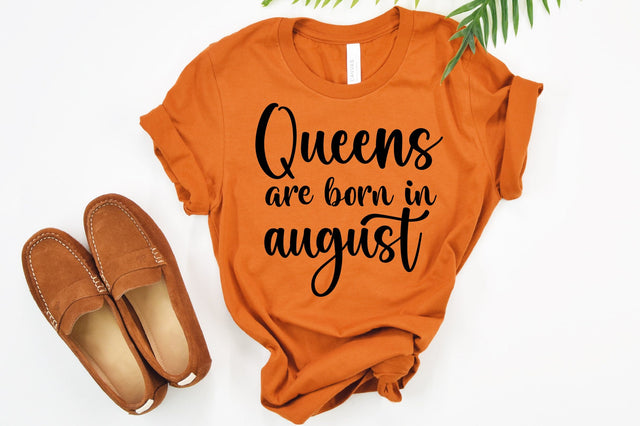 queens are born in august SVG orpitasn 