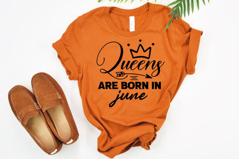 queens are born in june SVG orpitasn 