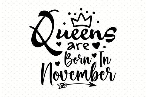 queens are born in November SVG orpitasn 
