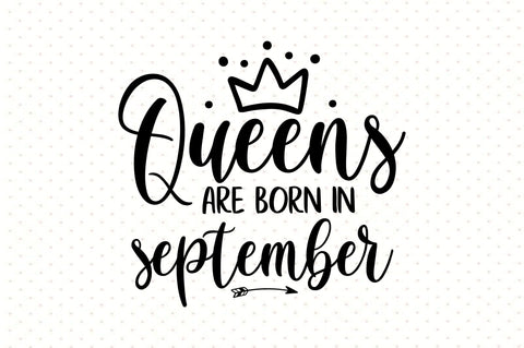 queens are born in september SVG orpitasn 
