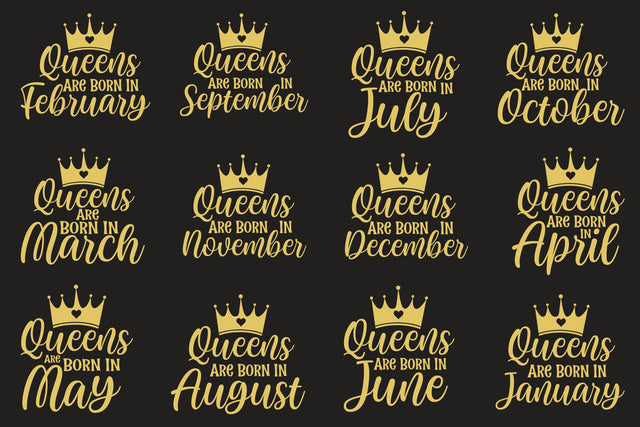 Queen's birthday svg bundle, Queen's birthday t shirt, Gift for birthday svg, Birthday Girl shirt svg, Happy birthday svg, birthday cricut, birthday svg, birthday Girl svg, gift for birthday SVG Isabella Machell 