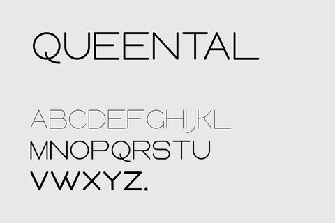 Queental - Elegant Sans Font Family Font StringLabs 