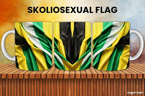 Queer Flags Mug Bundle | 11 oz | Sublimation Sublimation SvgOcean 