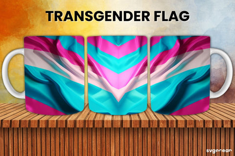 Queer Flags Mug Bundle | 11 oz | Sublimation Sublimation SvgOcean 