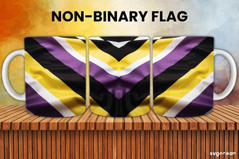 Queer Flags Mug Bundle | 11 oz | Sublimation Sublimation SvgOcean 