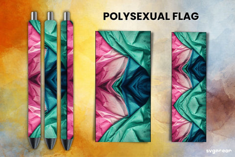 Queer Flags Pen Bundle | Sublimation Sublimation SvgOcean 