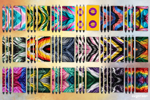 Queer Flags Pen Bundle | Sublimation Sublimation SvgOcean 