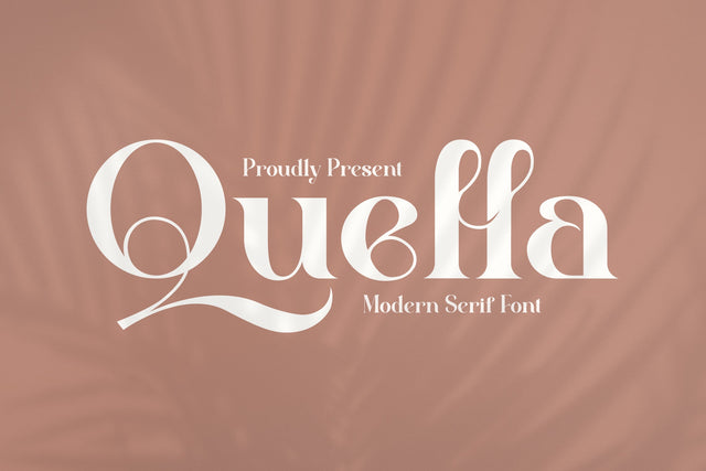 Quella Typeface Font Storytype Studio 