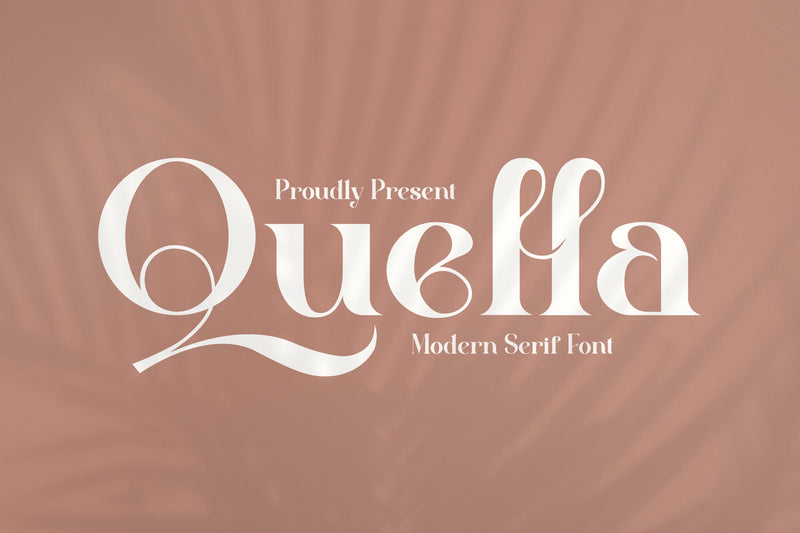 Quella Typeface Font Storytype Studio 