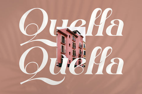 Quella Typeface Font Storytype Studio 