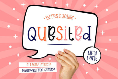 Quesited Font Allouse.Studio 